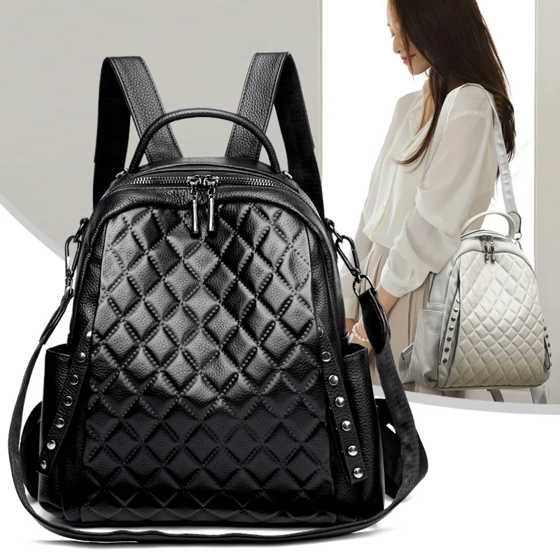 Рюкзак из натуральной кожи, же – обзор и цена Luxury Bags Leather